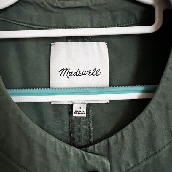 Twill Crewneck Vest in Garment Dye | Madewell - Picture 3 of 4